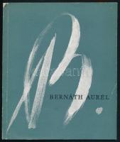 1956 Bernáth Aurél festőművész gyűjteményes kiállítása 1956. A művész, Bernáth Aurél (1895-1982) festőművész által ALÁÍRT példány. Bp., 1956, Ernst Múzeum. Kiadói papírkötés.