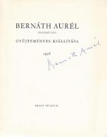 1956 Bernáth Aurél festőművész gyűjteményes kiállítása 1956. A művész, Bernáth Aurél (1895-1982) fes...