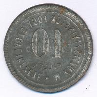 ~1920. 10f Fe "Köztisztviselők Fogy. Szövetkezete" szükségpénz T:VF oxidáció