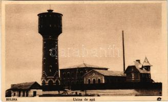 Sulina, Uzina de apa / water plant, waterworks, water tower