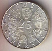 Ausztria 1969. 25Sch Ag "Peter Rosegger" T:2