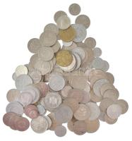 ~636g vegyes román érmetétel T:vegyes ~636g mixed romanian coin lot C:mixed