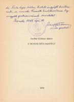 Gerőné Krámer Márta: A monoki régi várkastély. Érdekes ajándékozási sorokkal. Helyreállított Műemlék...