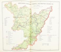 cca 1930-1940 A magyar glóbus. Csonka-Magyarország vármegyéinek atlasza. A Révai Irodalmi Intézet aj...