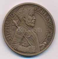 Tóth Sándor (1933-) 1987. MÉE Hajdú-Bihar Megyei szervezete / Somlyói Báthory István bronz emlékérem (42,5mm) T:UNC,AU