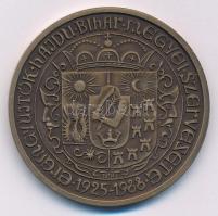 Tóth Sándor (1933-) 1988. "MÉE Hajdú-Bihar Megyei szervezete / Barcsai Ákos" bronz emlékér...