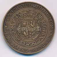 Tóth Sándor (1933-) 1983. "MÉE Hajdú-Bihar Megyei szervezete / Rákóczi György" bronz emlék...