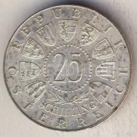 Ausztria 1962. 25Sch Ag "Anton Bruckner" T:2