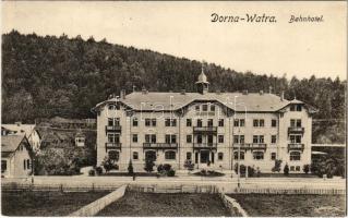 Vatra Dornei, Dornavátra, Bad Dorna-Watra (Bukovina, Bukowina); Bahnhotel / railway station hotel