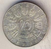 Ausztria 1962. 25Sch Ag "Anton Bruckner" T:2