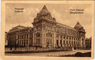 1917 Bucharest, Bukarest, Bucuresti, Bucuresci; Posta Centrala / Hauptpostamt / post office (EK)