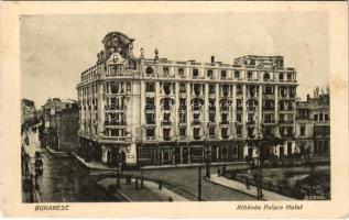 1917 Bucharest, Bukarest, Bucuresti, Bucuresci; Athénée Palace Hotel / hotel (EK)