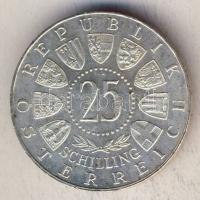 Ausztria 1962. 25Sch Ag "Anton Bruckner" T:2