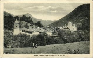 Calimanesti, Baile Calimanesti; Monastirea Turnul / Romanian Orthodox monastery (fa)