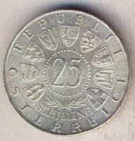 Ausztria 1962. 25Sch Ag "Anton Bruckner" T:2