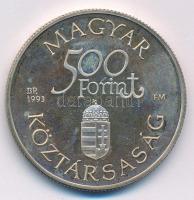 1993. 500Ft Ag "Régi dunai hajók - Árpád" T:AU (PP) patina, ujjlenyomat
Adamo EM129
