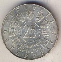 Ausztria 1962. 25Sch Ag "Anton Bruckner" T:2