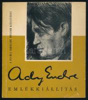 1961 Ady Endre emlékkiállítás. Bp., 1961, Petőfi Irodalmi Múzeum. Kiadói papírkötés.