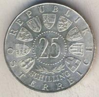 Ausztria 1962. 25Sch Ag "Anton Bruckner" T:2