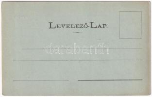 Eperjes, Presov; Fő utca. Fénynyomat Divald műintézetéből / main street (EK)