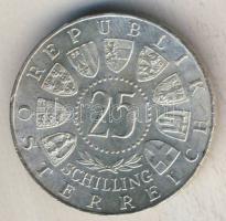 Ausztria 1962. 25Sch Ag "Anton Bruckner" T:2