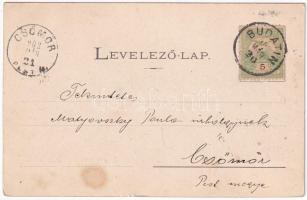 1902 Zsolna, Sillein, Zilina; látkép. Lövy Fülöp kiadása / general view (fl)