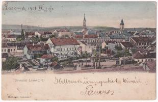 1906 Losonc, Lucenec; látkép. Redlinger kiadása / general view (EK)