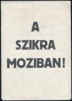 Pofonok völgye alatt Papp Lacit nem lehet legyőzni. Film kisplakát, Hajstányommal 17x25 cm