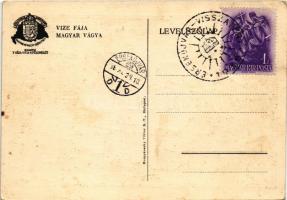 Vágvölgy, Váh Valley, Povazie; A Vág völgye, vize fája magyar vágya, tutajos cserkészek. Kiadja a Ma...