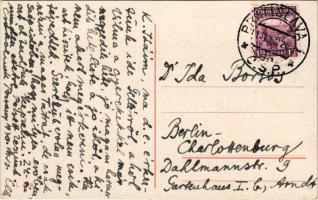 1930 Pozsony, Pressburg, Bratislava; látkép, zsinagóga, híd / general view, synagogue, bridge