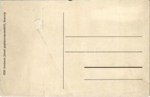 Somorja, Csallóköz-Somorja, Somorin, Samorín; Polgári iskola, Római katolikus templom, üzlet. Goldst...