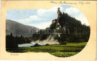 1912 Árvaváralja, Oravsky Podzámok; Árva vára. Feitzinger Ede Nr. 869. / Schloss Árva / Oravsky zámok / castle (EK)