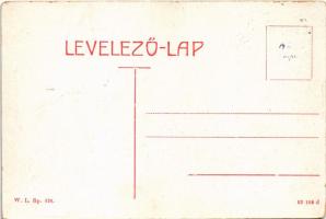 Érsekújvár, Nové Zámky; Kossuth Lajos tér, Nemzeti szálloda, Steiner Miksa üzlete. W.L. 426. / squar...