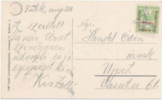 Fülek, Filakovo; vasútállomás. Vasúti levelezőlapárusítás 5899. / railway station (Rb)