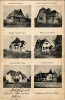 1913 Kecskemét, Művésztelep, Falus Elek, Olgyay Ferenc, Iványi Grünwald Béla, Janszky Béla lakása, villa, közös műterem. Fekete Gyula kiadása (EK)