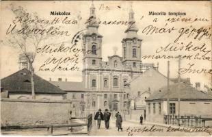 1906 Miskolc, Minorita templom (EK)