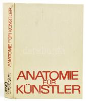 Barcsay Jenő: Anatomie für Künstler. Bp., 1981 Corvina. Kiadói egészvászon-kötés./ Linen-binding, in German