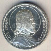1938. 5P Ag "Szt István" T:1/2+