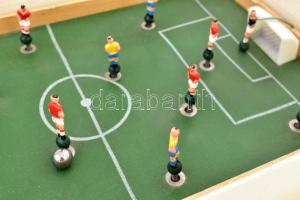 Table Soccer Game, asztali foci játék, jó állapotban eredeti dobozában