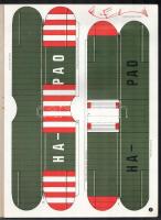 PO-2 repülőgép modell papírkivágó