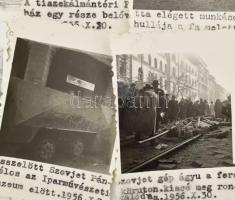 1956 6 db 1956-os eredeti fotó feliratozva 6x9 cm