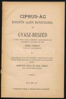 Kossuth Lajossal kapcsolatos tétel, mind dési kötődésű kiadás, 3 db: 

Vásárhelyi Boldizsár: Egyhá...