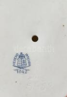 Herendi Kakas Marci, terv.: Lux Elek, kézzel festett, jelzett, hibátlan, m: 14,5 cm