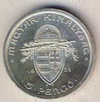 1938. 5P Ag "Szt István" T:1/2+