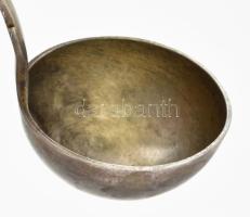 Ezüst (Ag) szószos kanál, jelzett, szép állapotban, h: 21,5 cm, nettó: 91 g