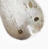 Ezüst (Ag) szószos kanál, jelzett, szép állapotban, h: 21,5 cm, nettó: 91 g