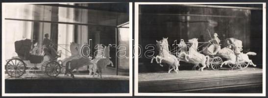 cca 1940 6 db fotó Petőfi-szoborról, 13×18 cm