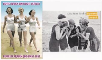 11 db MODERN szexis reklám képeslap / 11 modern sexy advertising postcards
