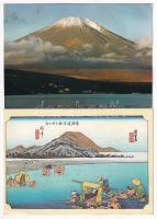 9 db MODERN japán képeslap / 9 modern Japanese postcards