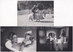 Az ember, aki ott se volt (Joel és Ethan Coen fimje) - 5 db modern film reklám képeslap / The Man Wh...